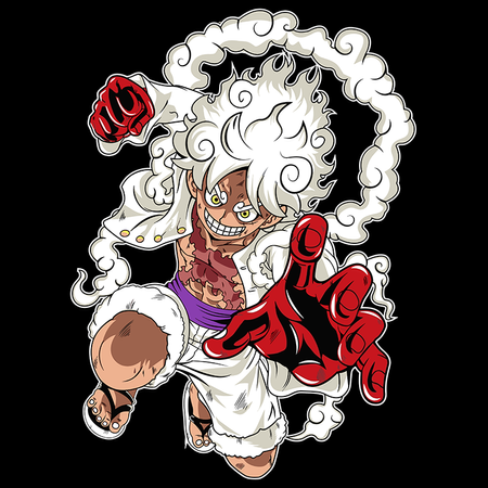 Koszulka Czarna One Piece - WYBIERZ KOLOR KOSZULKI I FASON