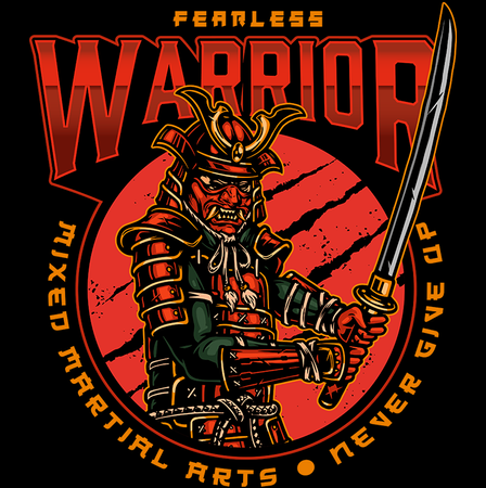 Koszulka Samuraj KOLOR KOSZULKI I FASON