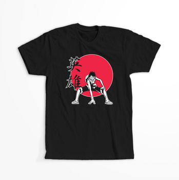 Koszulka Czarna One Piece - WYBIERZ KOLOR KOSZULKI I FASON