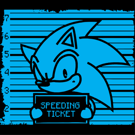 Koszulka Sonic WYBIERZ KOLOR KOSZULKI I FASON