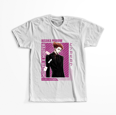 Koszulka Biała Hunter x Hunter WYBIERZ KOLOR KOSZULKI I FASON