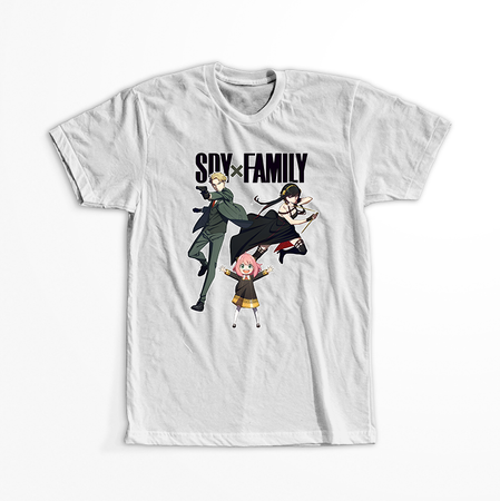 Koszulka Biała Spy X Family - WYBIERZ KOLOR KOSZULKI I FASON