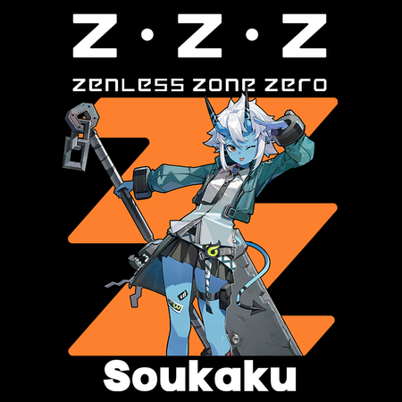 Koszulka Czarna - Zenless Zone Zero - WYBIERZ KOLOR KOSZULKI I FASON