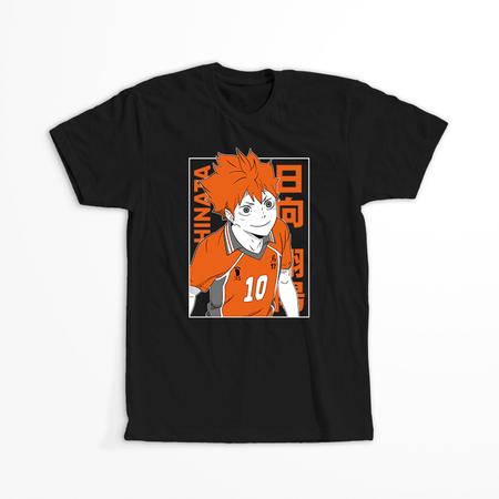 Koszulka Czarna - Haikyuu!! - WYBIERZ KOLOR KOSZULKI I FASON