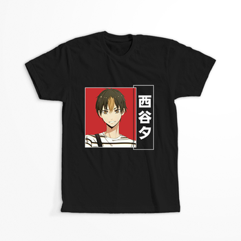 Koszulka Czarna - Haikyuu!!  - WYBIERZ KOLOR KOSZULKI I FASON