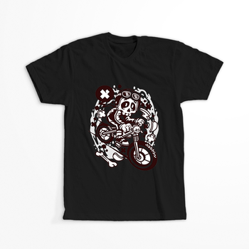 Koszulka Czaszka KOLOR KOSZULKI I FASON