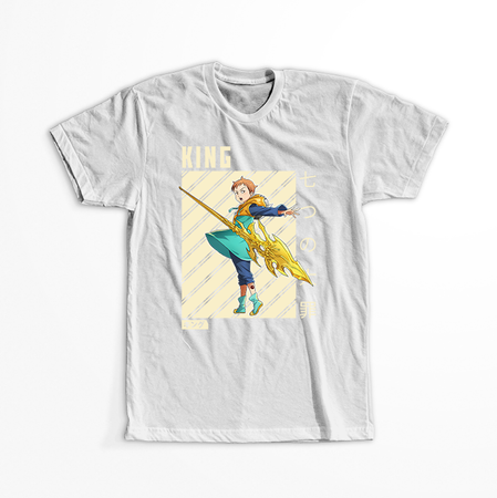 Koszulka Biała Seven Deadly Sins - WYBIERZ KOLOR KOSZULKI I FASON