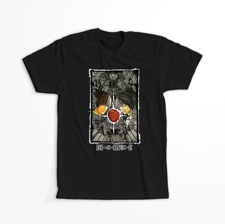 Koszulka Czarna Death Note - WYBIERZ KOLOR KOSZULKI I FASON
