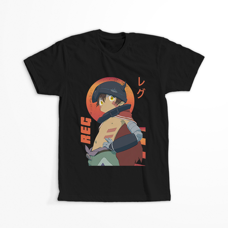 Koszulka Czarna Made in Abyss - WYBIERZ KOLOR KOSZULKI I FASON