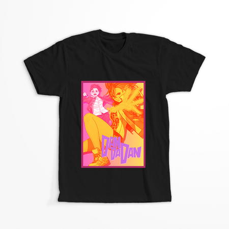 Koszulka Czarna Dandadan - WYBIERZ FASON KOSZULKI