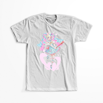 Koszulka Biała - Needy Girl Overdose - WYBIERZ KOLOR KOSZULKI I FASON