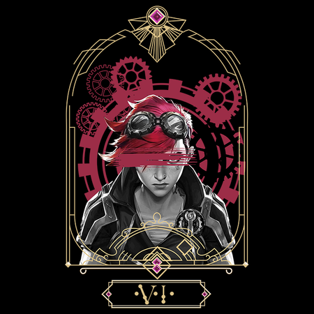 Torba z uszami z League of Legends & Arcane