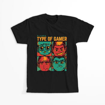 Koszulka Type of gamer KOLOR KOSZULKI I FASON