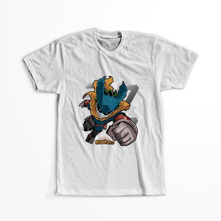 Koszulka Biała My Hero Academia / Akademia bohaterów - WYBIERZ KOLOR KOSZULKI I FASON