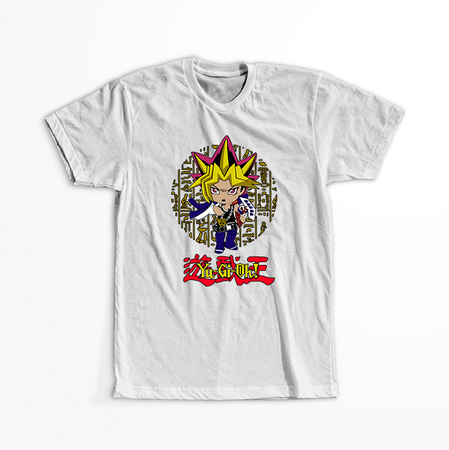 Koszulka Biała Yu-Gi-Oh! - WYBIERZ KOLOR KOSZULKI I FASON