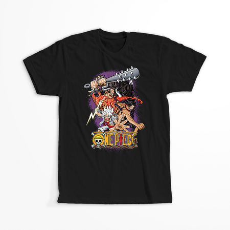 Koszulka Czarna One Piece - WYBIERZ KOLOR KOSZULKI I FASON