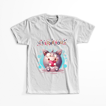 Koszulka Walentynki WYBIERZ KOLOR KOSZULKI I FASON