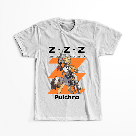 Koszulka Biała - Zenless Zone Zero - WYBIERZ KOLOR KOSZULKI I FASON