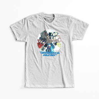 Koszulka Biała DRAMAtical Murder - WYBIERZ KOLOR KOSZULKI I FASON