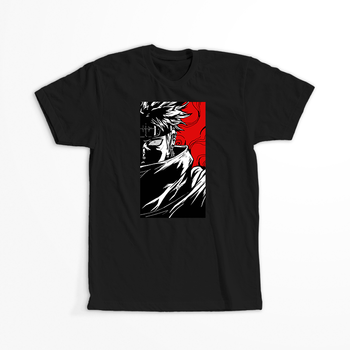 Koszulka Czarna Naruto / Boruto - WYBIERZ KOLOR KOSZULKI I FASON