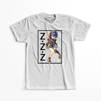 Koszulka Biała - Zenless Zone Zero - WYBIERZ KOLOR KOSZULKI I FASON