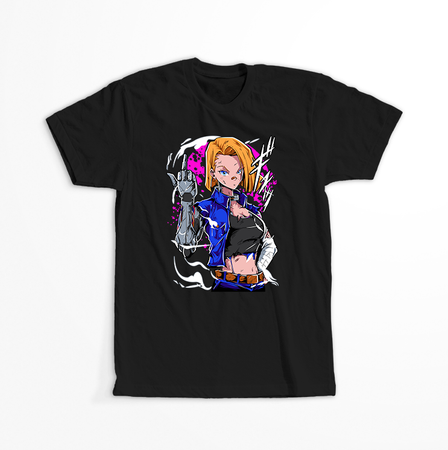 Koszulka Czarna Dragon Ball - WYBIERZ KOLOR KOSZULKI I FASON