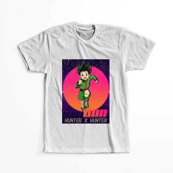 Koszulka Biała Hunter x Hunter WYBIERZ KOLOR KOSZULKI I FASON