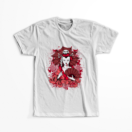 Koszulka Gejsza WYBIERZ KOLOR KOSZULKI I FASON