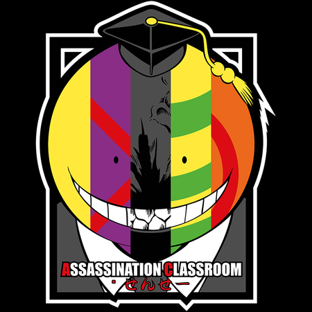 Koszulka Biała - Assassination Classroom - WYBIERZ KOLOR KOSZULKI I FASON