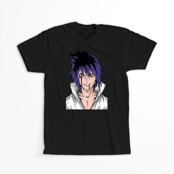 Koszulka Czarna Naruto / Boruto - WYBIERZ KOLOR KOSZULKI I FASON