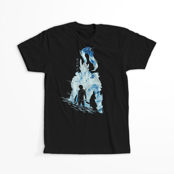 Koszulka Czarna - Solo Leveling  - WYBIERZ KOLOR KOSZULKI I FASON