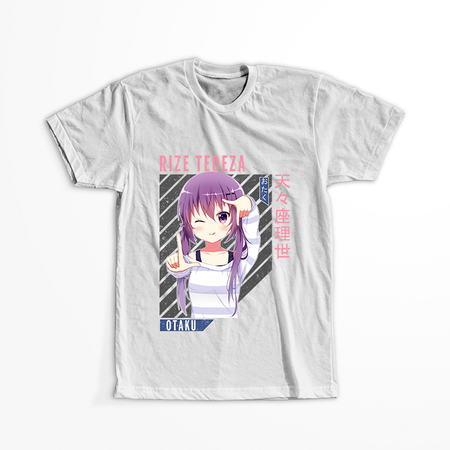 Koszulka Biała - Is the Order a Rabbit?  - WYBIERZ KOLOR KOSZULKI I FASON