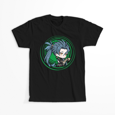 Koszulka Czarna Wuthering Waves - WYBIERZ FASON I KOLOR KOSZULKI 