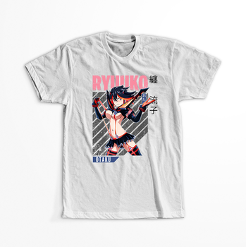 Koszulka Biała - Kill La Kill - WYBIERZ KOLOR KOSZULKI I FASON