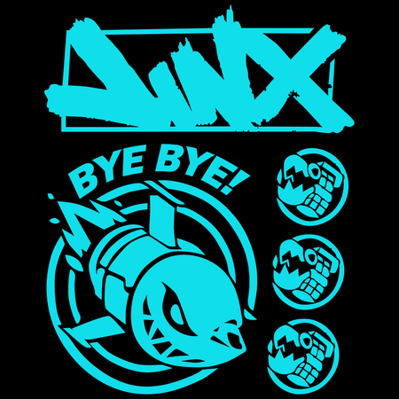 Torba z uszami z League of Legends & Arcane