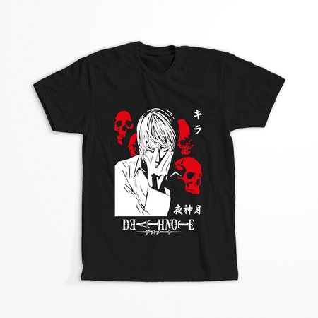 Koszulka Czarna Death Note - WYBIERZ KOLOR KOSZULKI I FASON