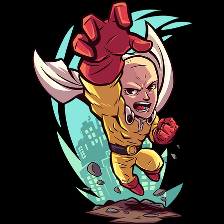 Torba z uszami z One-Punch Man