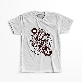 Koszulka Czaszka WYBIERZ KOLOR KOSZULKI I FASON