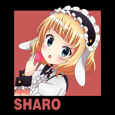 Koszulka Czarna - Is the Order a Rabbit?  - WYBIERZ KOLOR KOSZULKI I FASON