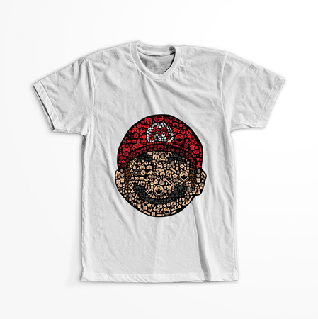 Koszulka Super Mario Bros. WYBIERZ KOLOR KOSZULKI I FASON