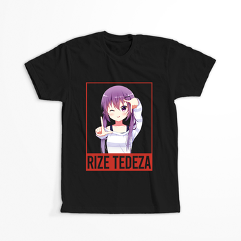 Koszulka Czarna - Is the Order a Rabbit?  - WYBIERZ KOLOR KOSZULKI I FASON