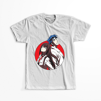 Koszulka Biała - Steins;Gate - WYBIERZ KOLOR KOSZULKI I FASON