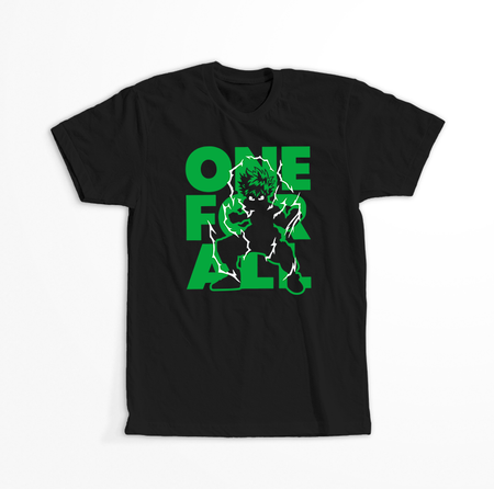 Koszulka Czarna My Hero Academia / Akademia bohaterów - WYBIERZ KOLOR KOSZULKI I FASON