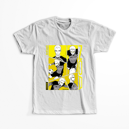 Koszulka Biała - Blue Lock - WYBIERZ KOLOR KOSZULKI I FASON