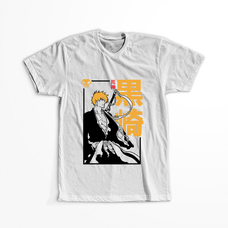 Koszulka Biała Bleach - WYBIERZ KOLOR KOSZULKI I FASON