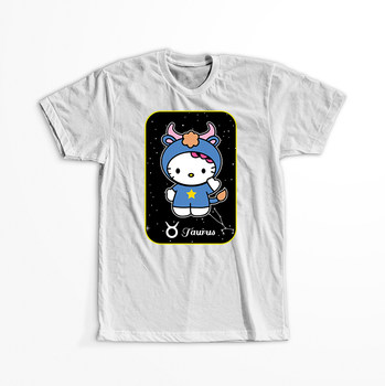 Koszulka Biała - Hello Kitty - WYBIERZ KOLOR KOSZULKI I FASON