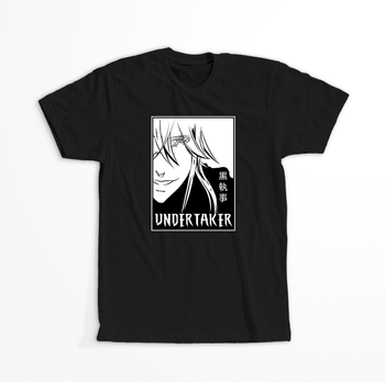 Koszulka Czarna Kuroshitsuji - WYBIERZ KOLOR KOSZULKI I FASON