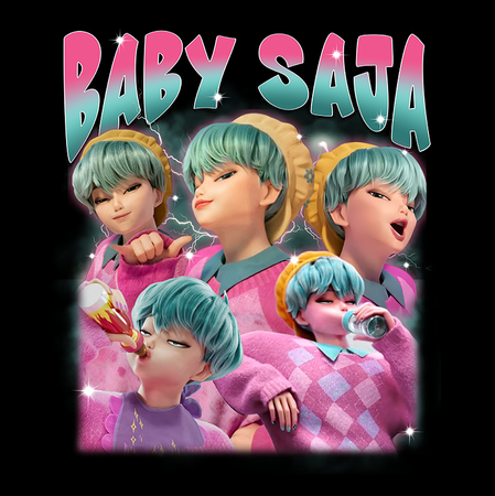 Koszulka Biała KPop Demon Hunters WYBIERZ KOLOR KOSZULKI I FASON