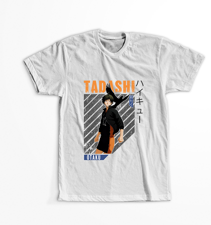 Koszulka Biała - Haikyuu!! - WYBIERZ KOLOR KOSZULKI I FASON