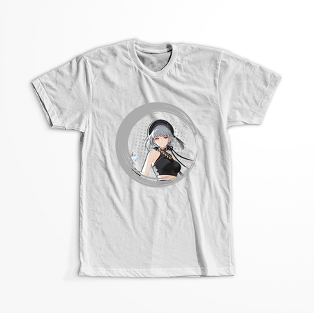 Koszulka Biała Wuthering Waves - WYBIERZ FASON I KOLOR KOSZULKI 